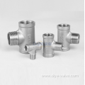 Stainless Steel Threaded Tee